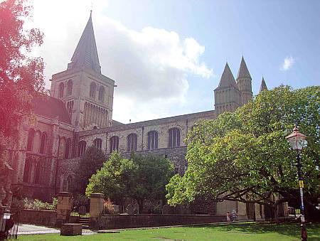 Rochester Cathedral - Exterior View